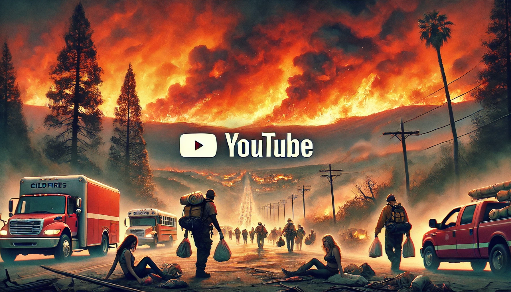 حرائق الغابات في جنوب كاليفورنيا تجبر الآلاف على الإجلاء